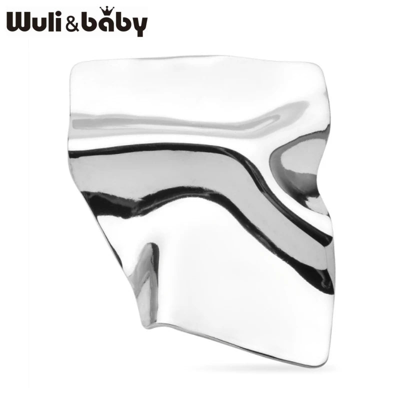 Broche Visage · Acier