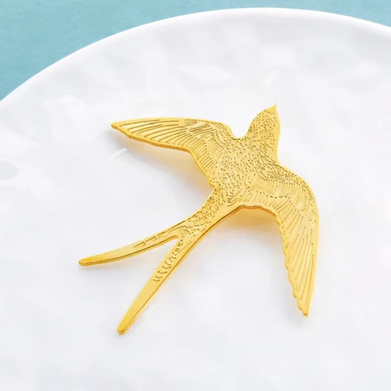 Broche Hirondelle · Acier