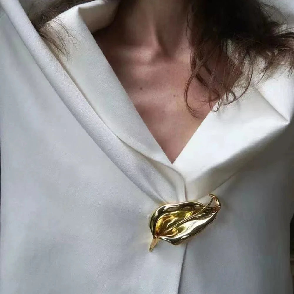 Broche Lys · Acier