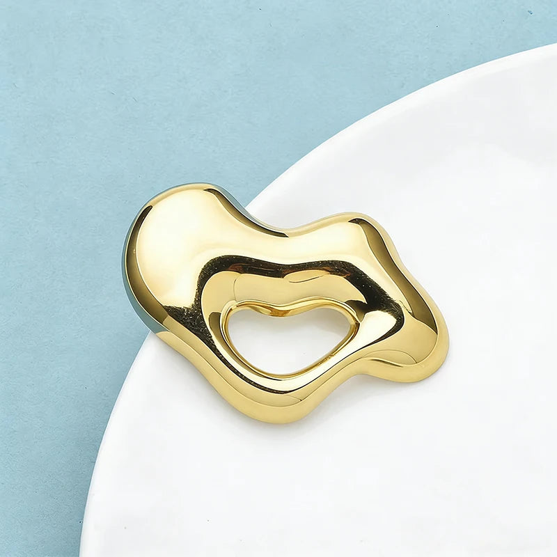 Broche Forme Géométrique · Acier