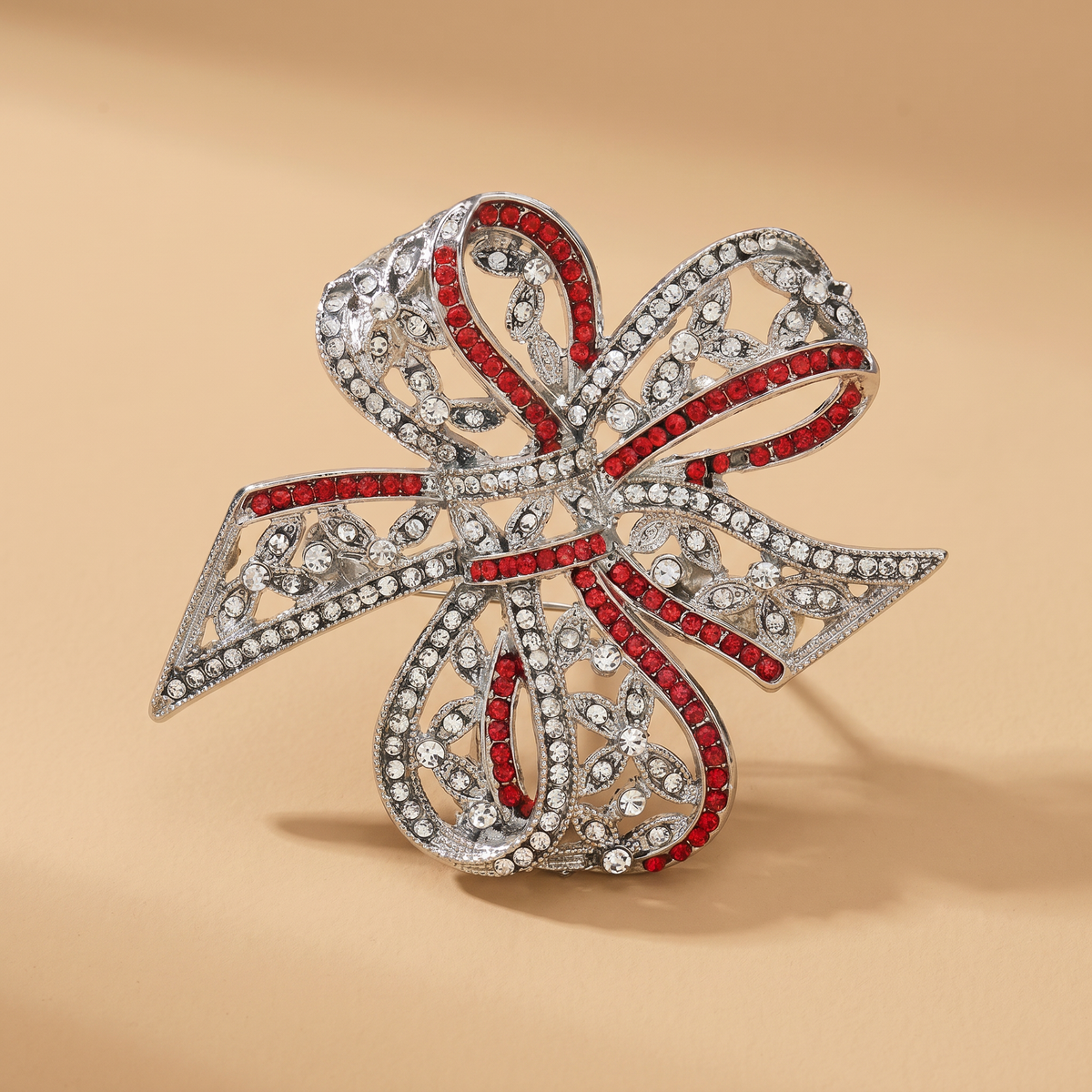 Broche Nœud · Cristal