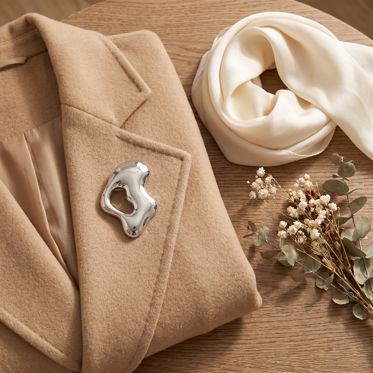 Broche Forme Géométrique · Acier