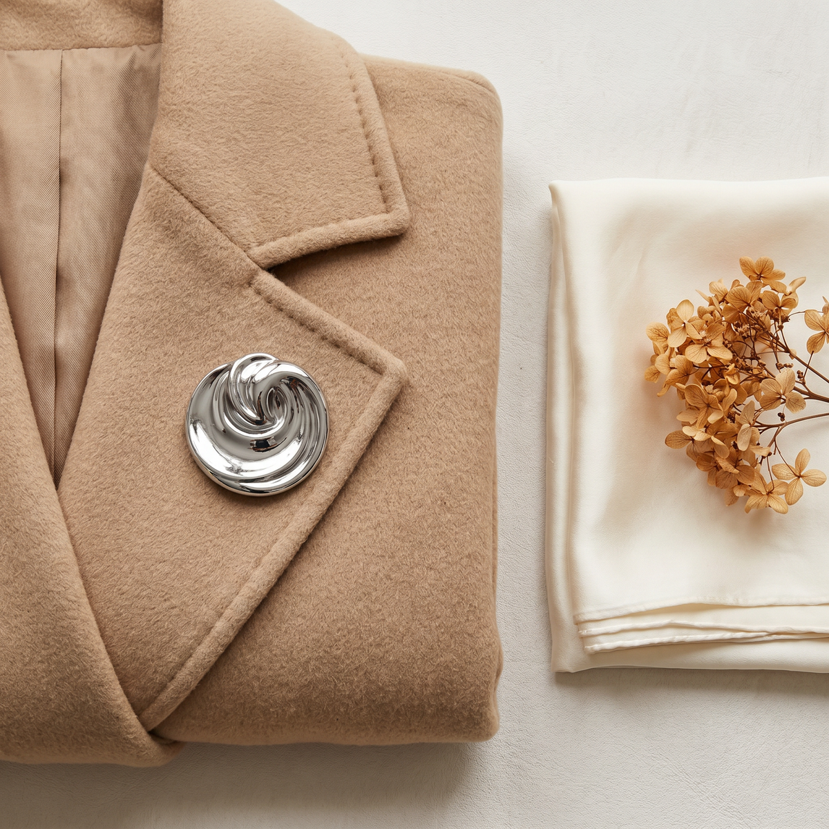 Broche Nœud · Acier