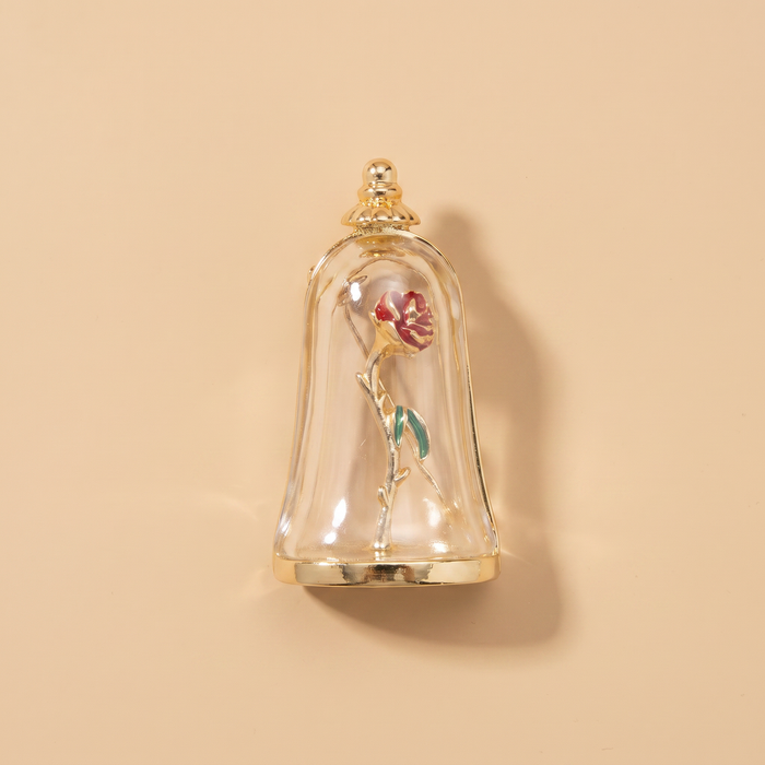 Broche Rose Vintage · Émail