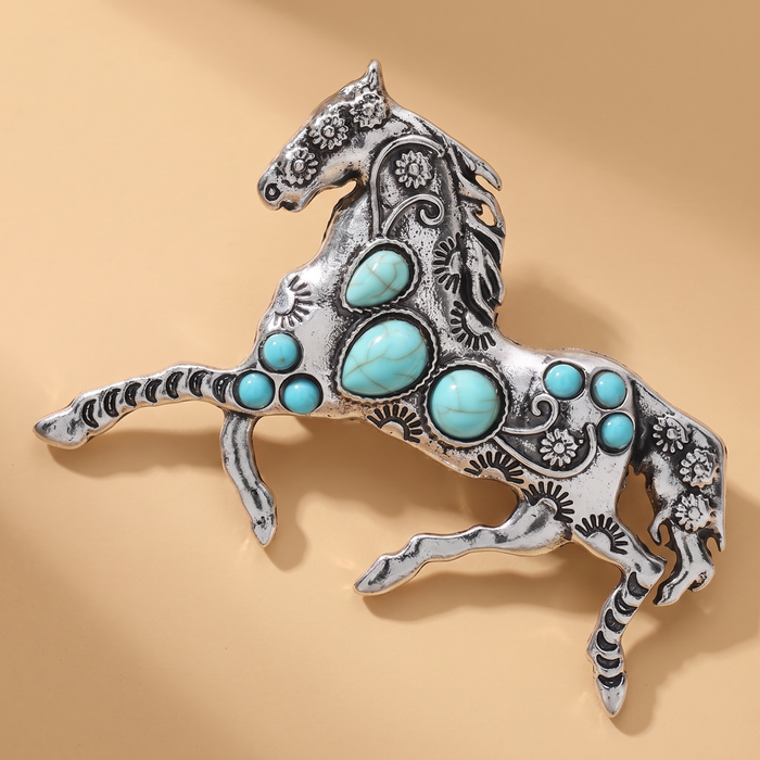 Broche Cheval Vintage