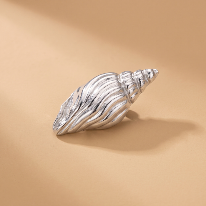 Broche Coquillage · Acier