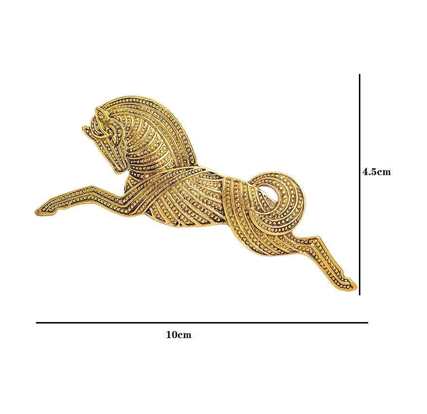 Broche Cheval Vintage