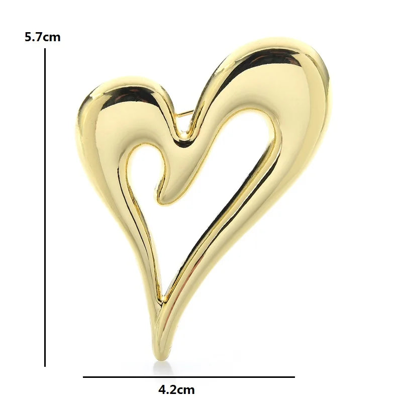 Broche Cœur