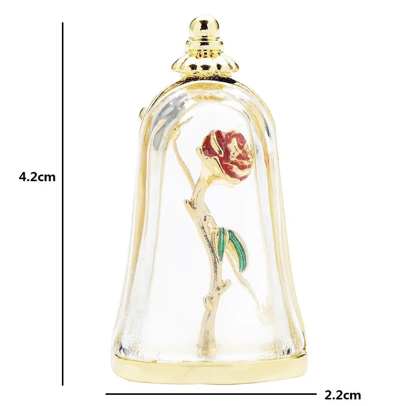 Broche Rose Vintage · Émail
