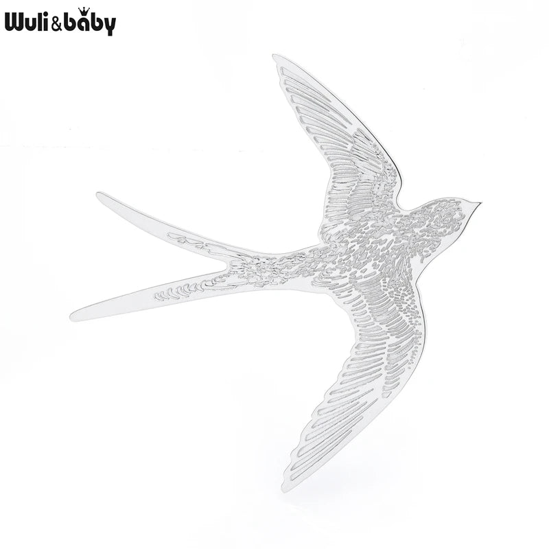 Broche Hirondelle · Acier