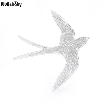 Broche Hirondelle · Acier