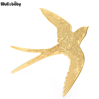Broche Hirondelle · Acier