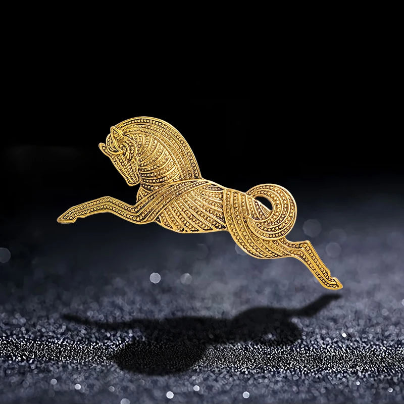 Broche Cheval Vintage