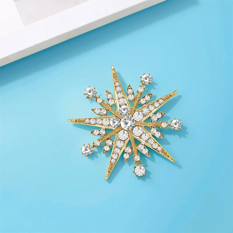 Broche Étoile · Cristal