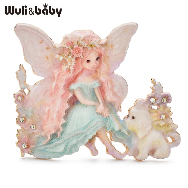 Broche Papillon · Émail