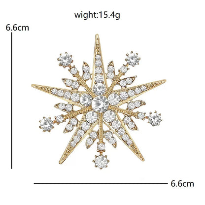 Broche Étoile · Cristal