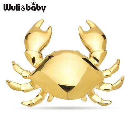 Broche Crabe · Acier