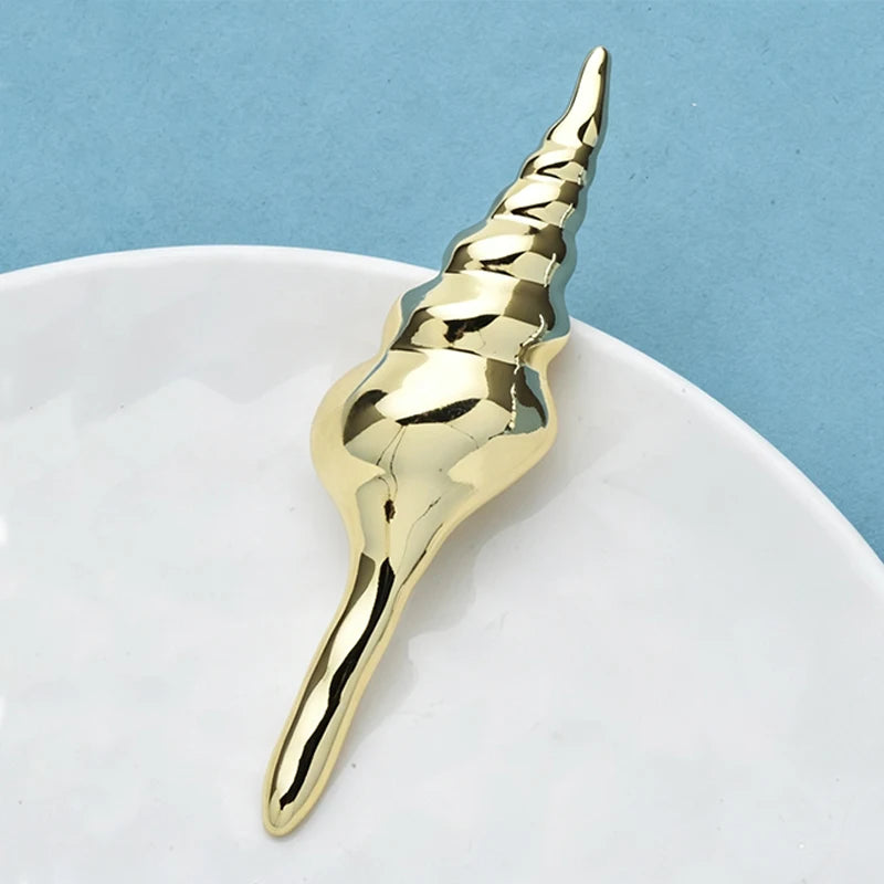 Broche Coquillage · Acier