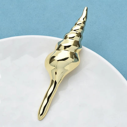 Broche Coquillage · Acier