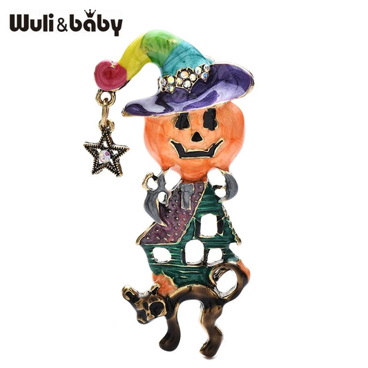 Broche Citrouille Vintage