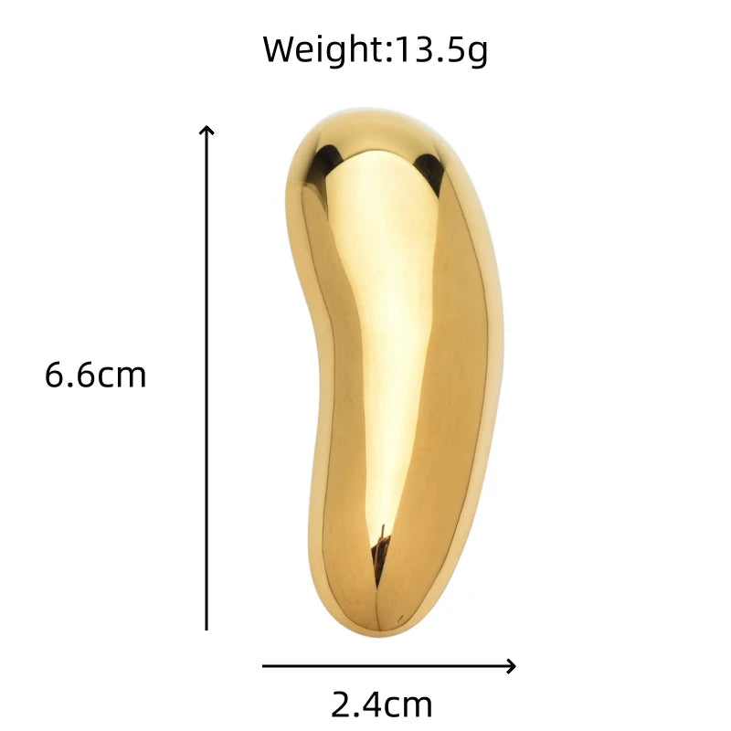 Broche Haricot · Acier