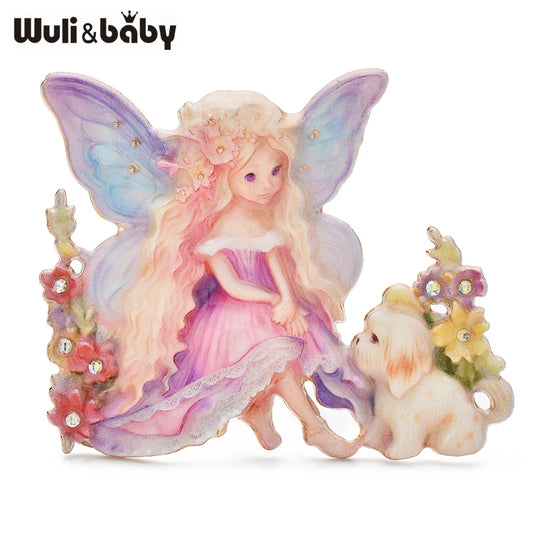 Broche Papillon · Émail