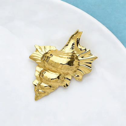 Broche Coquillage · Acier