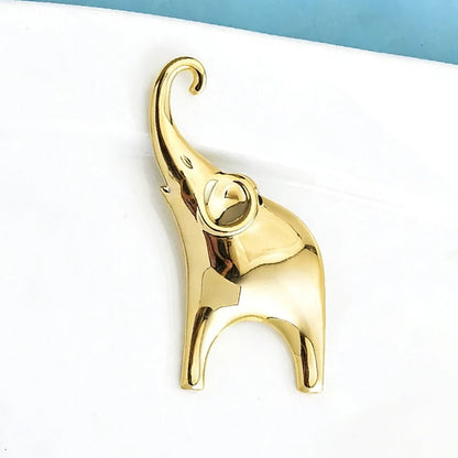 Broche Éléphant · Acier