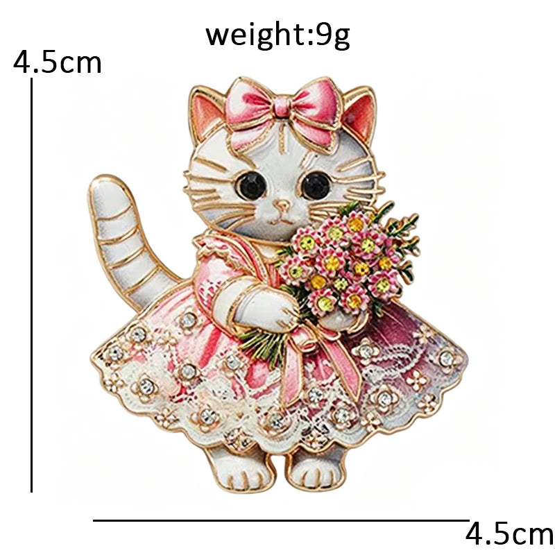 Broche Chat