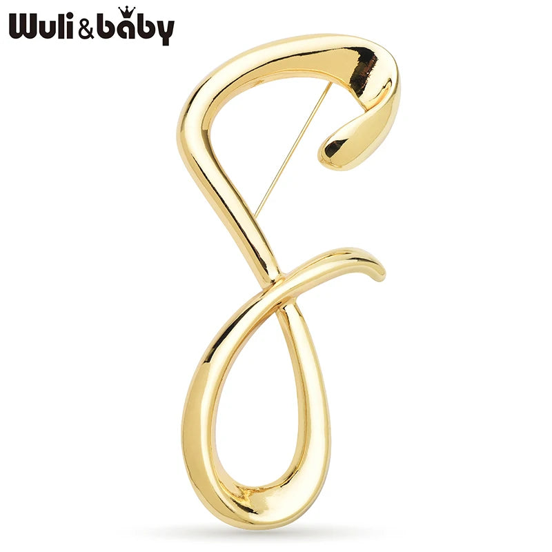 Broche Lettre
