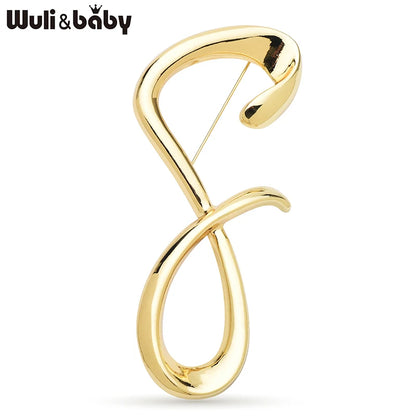 Broche Lettre