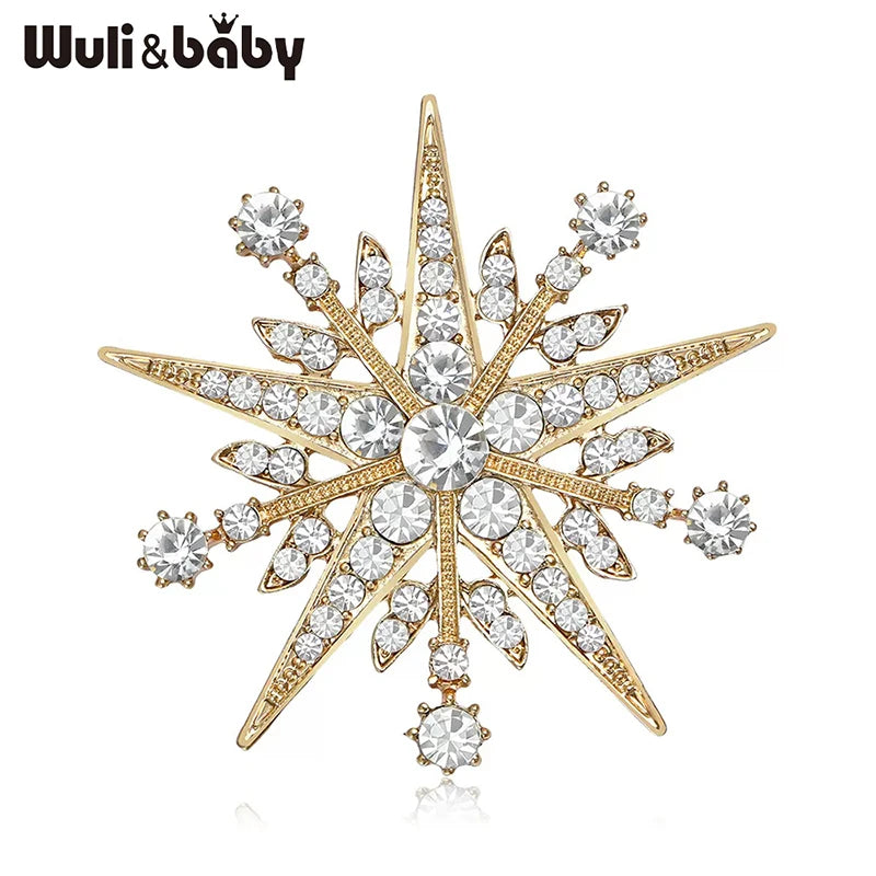 Broche Étoile · Cristal