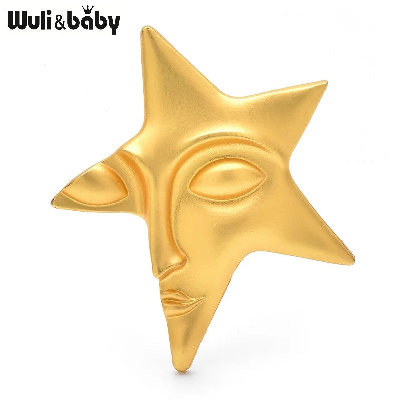 Broche Visage