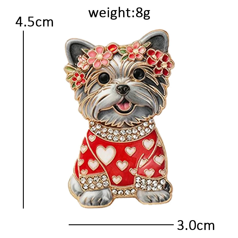 Broche Chien