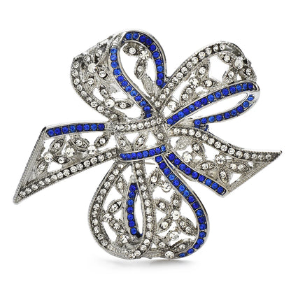 Broche Nœud · Cristal