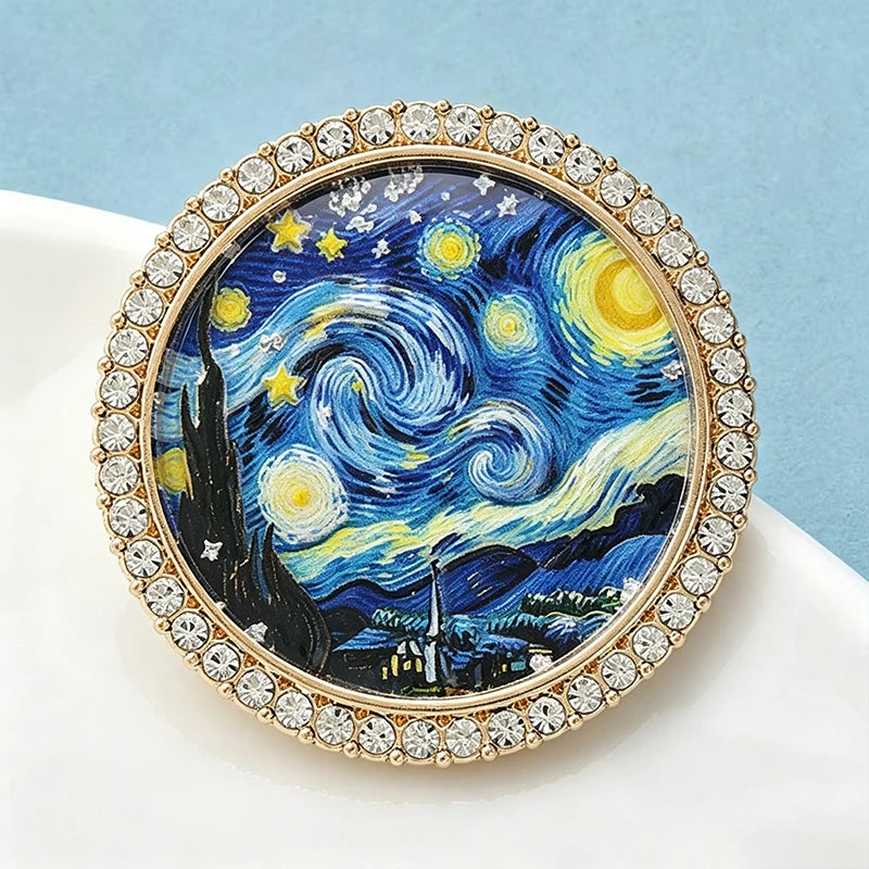 Broche Nuit Étoilée