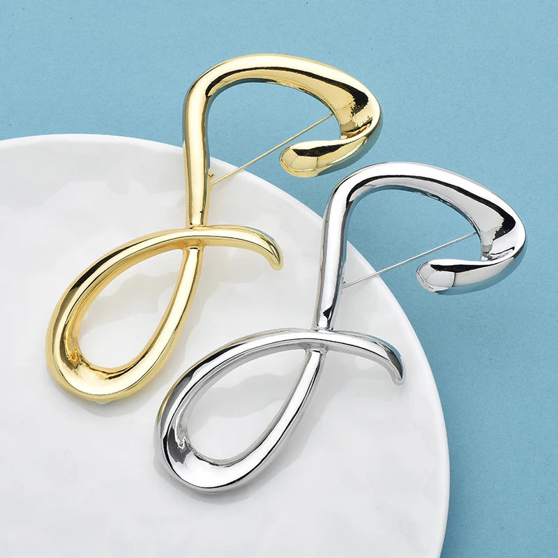 Broche Lettre