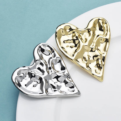 Broche Cœur · Acier