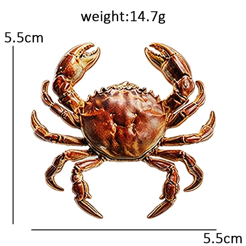 Broche Crabe