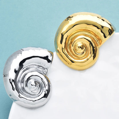 Broche Coquillage · Acier