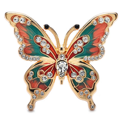 Broche Papillon · Émail