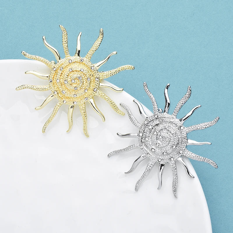 Broche Escargot · Cristal