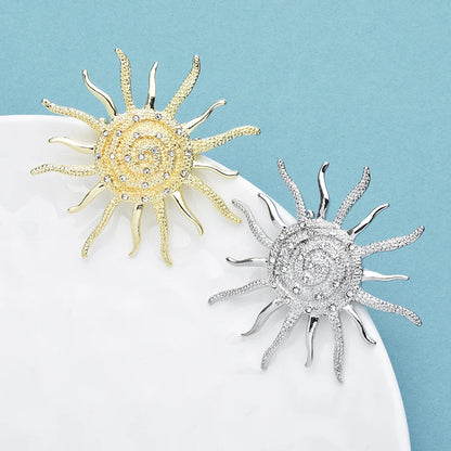 Broche Escargot · Cristal