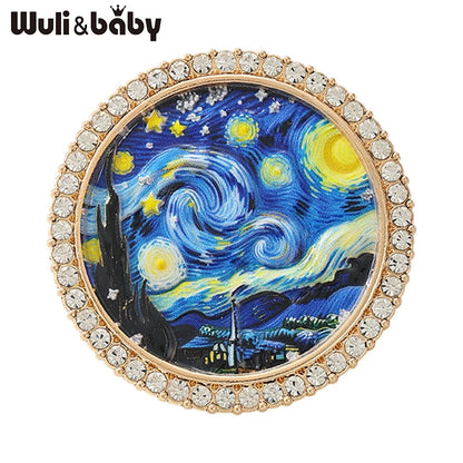 Broche Nuit Étoilée