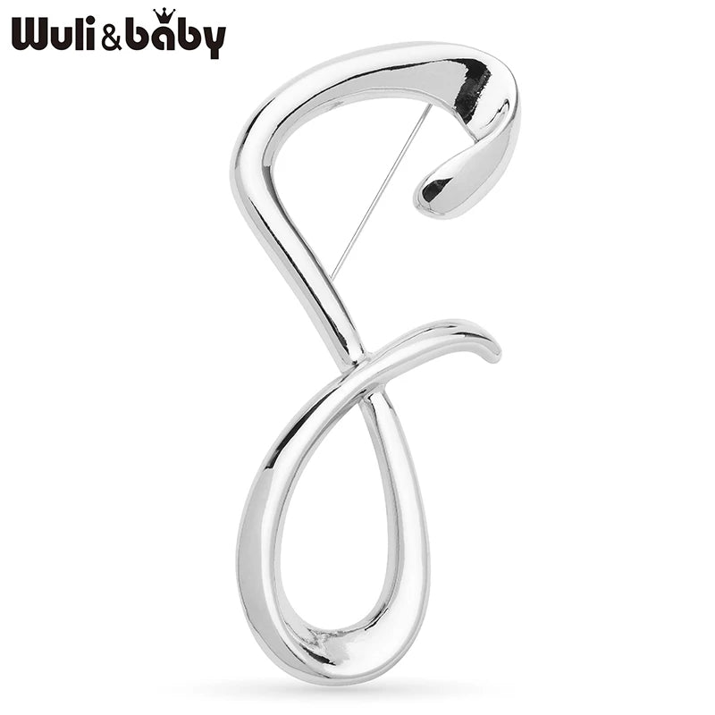 Broche Lettre