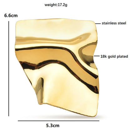 Broche Visage · Acier