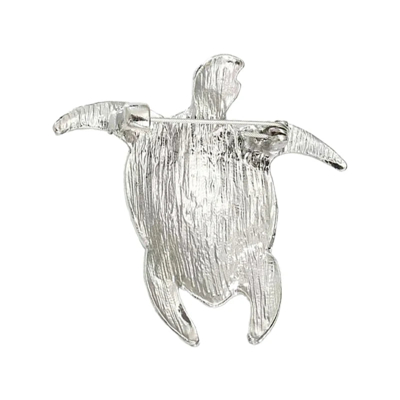 Broche Tortue · Émail