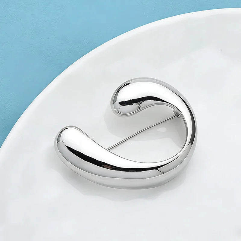 Broche Forme Géométrique · Acier