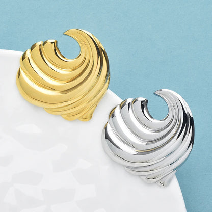 Broche Vague · Acier