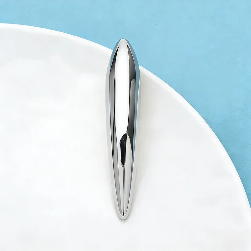Broche Ovale · Acier